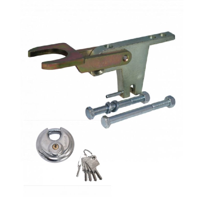 Fixed lock A60 inklusiv Discus Schloss 2xvertikal M12