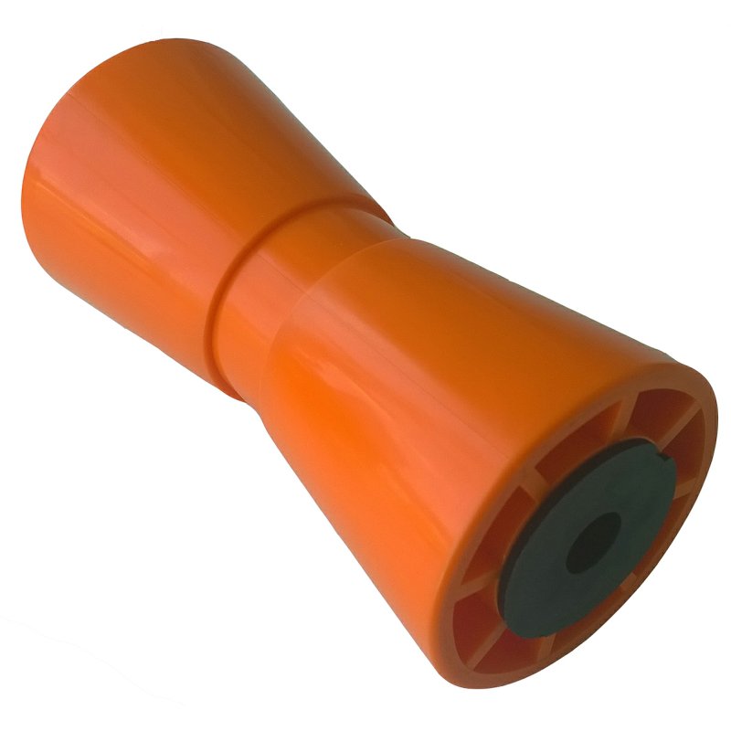 keelroll PVC bright red orange RAL 2008 Ø90mm 194mm Ø17mm