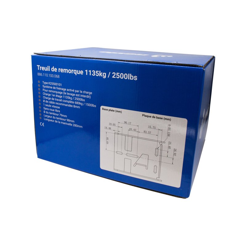 Treuil K2550 1135 / 680kg