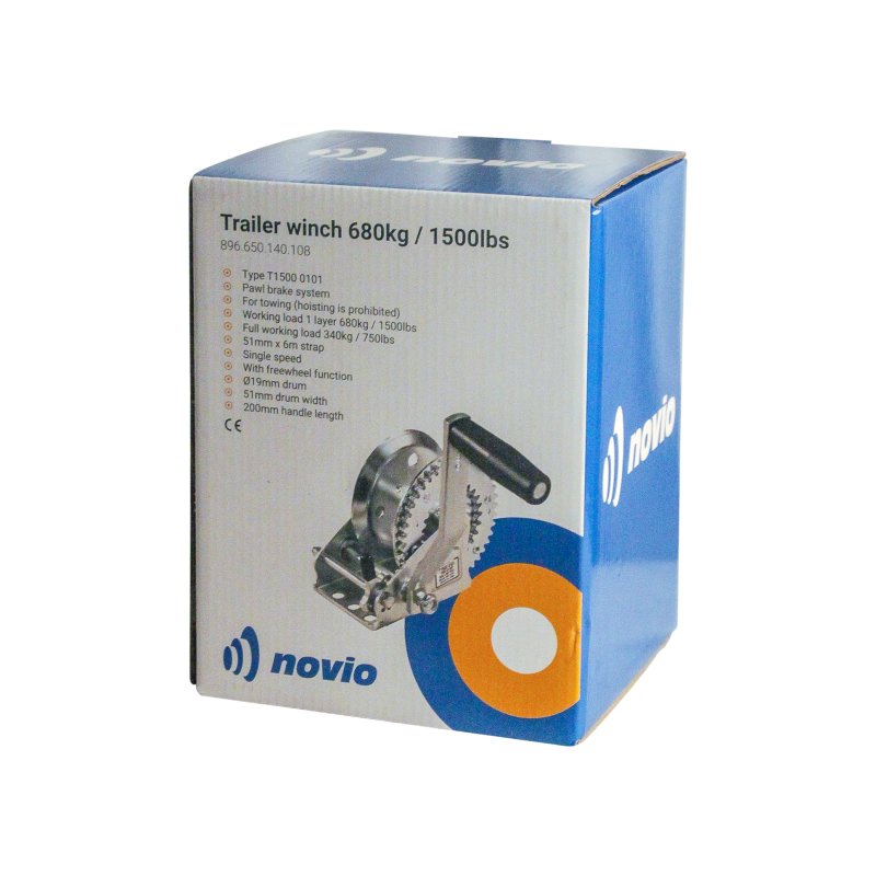Winch T1500 680/340kg