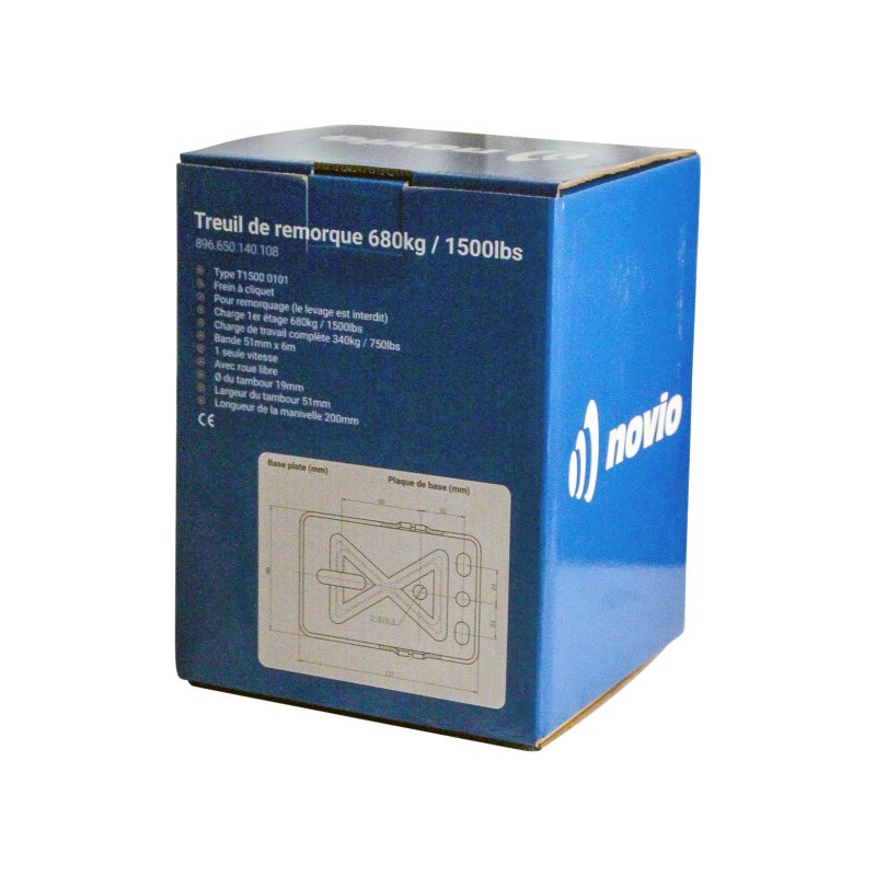Winch T1500 680/340kg