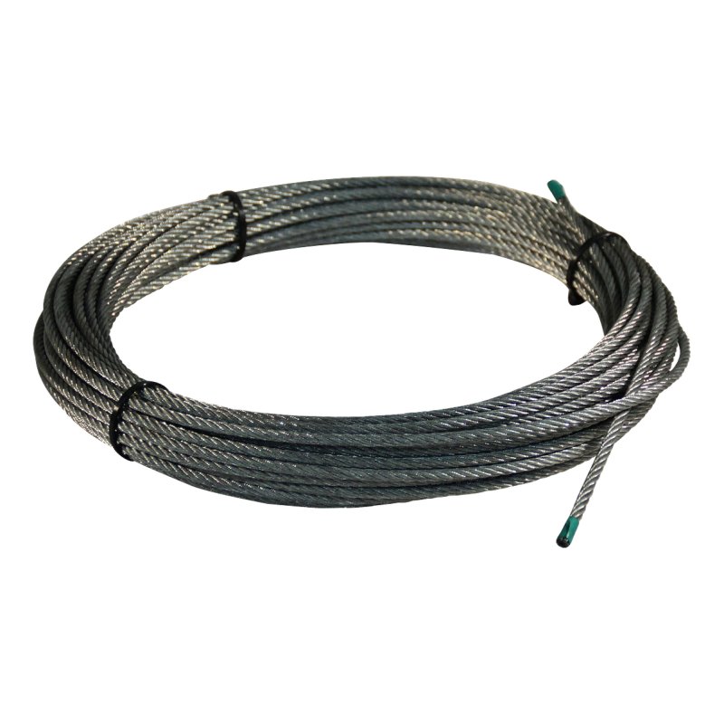 câble d'acier en rouleau Ø4mm 25m
