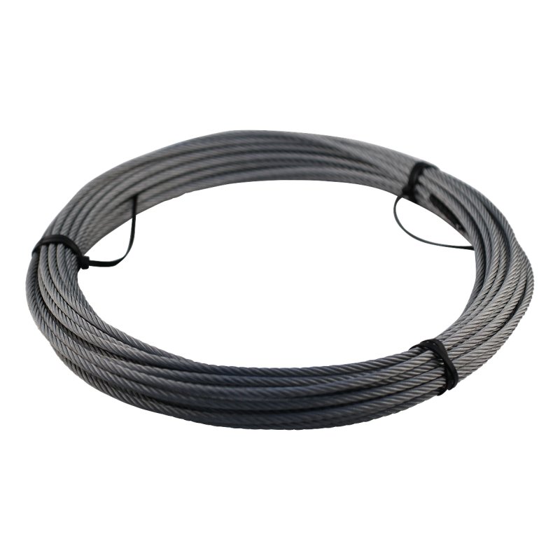 câble d'acier en rouleau Ø6mm 25m