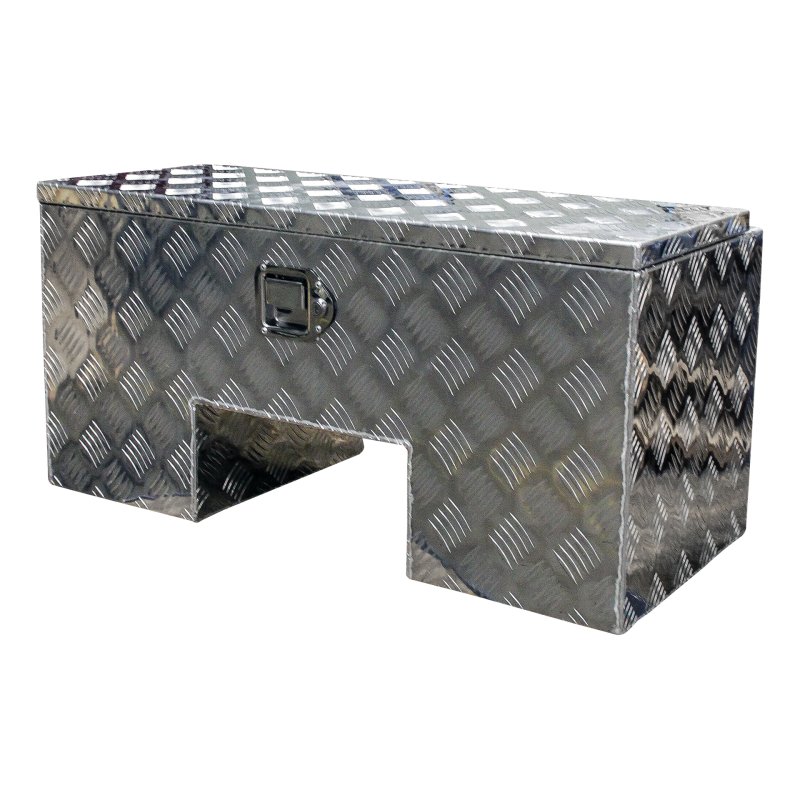 caisse à outils aluminium lxbxh 818x361x400mm serrure de coffre