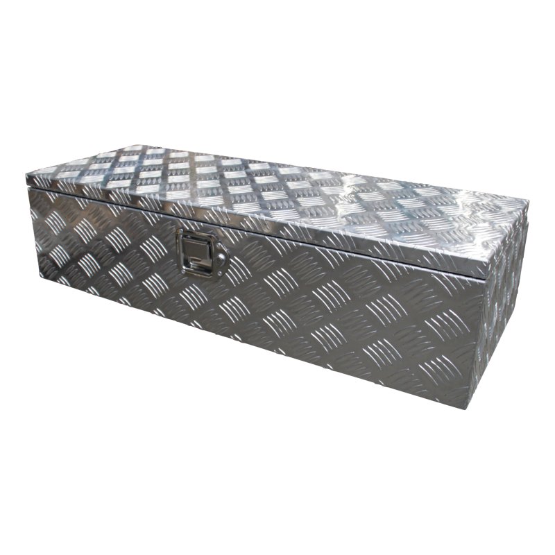 caisse à outils aluminium lxbxh 900x380x230mm serrure de coffre