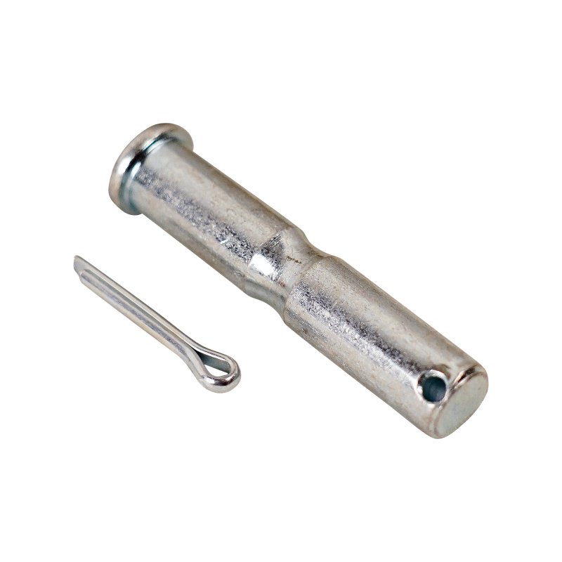axe avec goupille Ø20mm pivotement de roue jockey pliable 84mm zingué