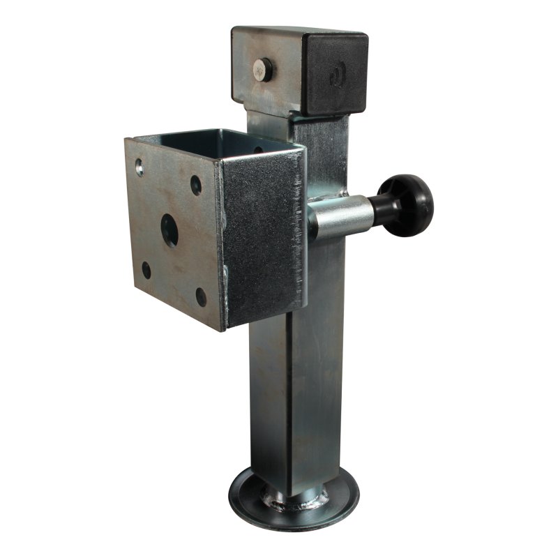 Pied béquille basculante SF60-D85 avec clé de hexagone 19mm et adaptateur ⧄60mm 1300kg zingué