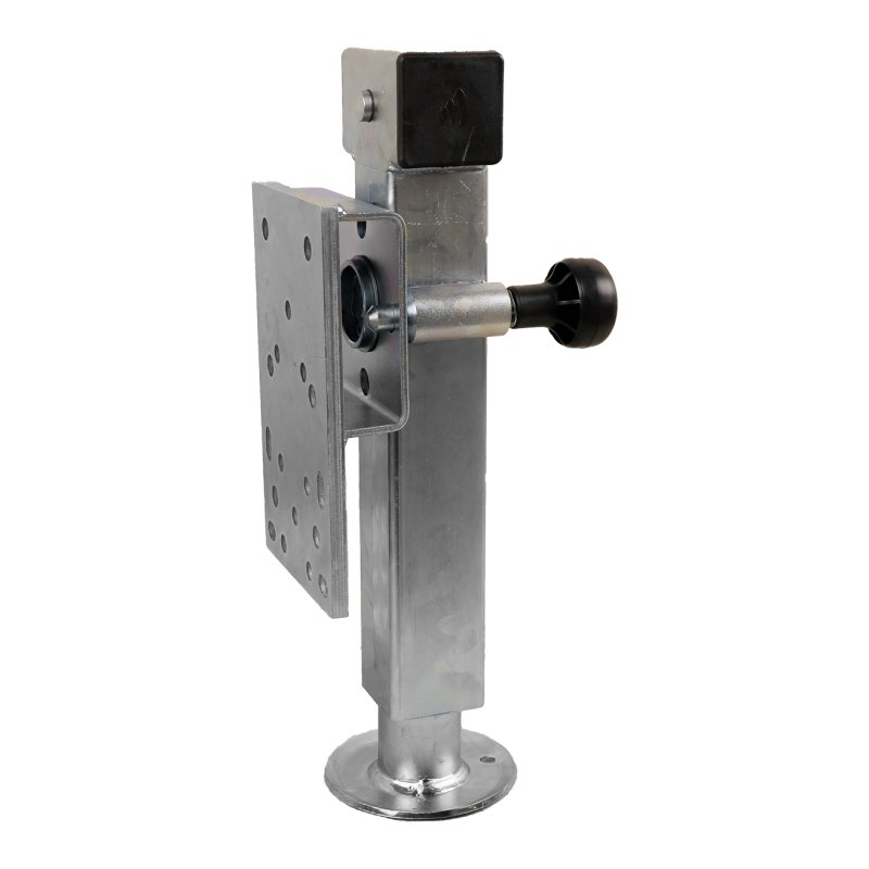 tipping support leg SF60-DSA- SW19 universeel met verlengde montage ⧄60 ⧄60mm 1300kg zinc plated 430mm