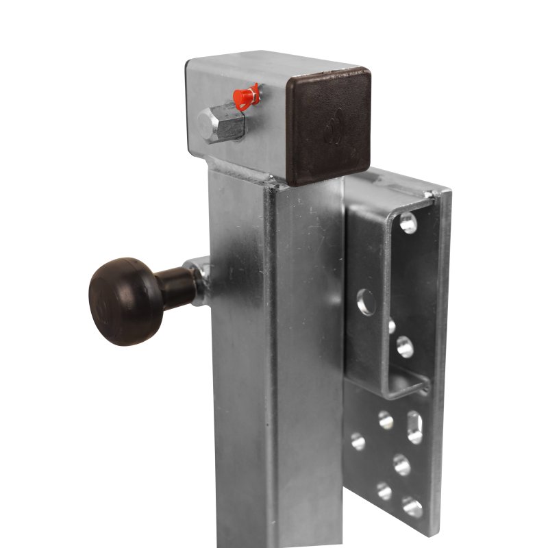 tipping support leg SF60-DSA- SW19 universeel met verlengde montage ⧄60 ⧄60mm 1300kg zinc plated 430mm