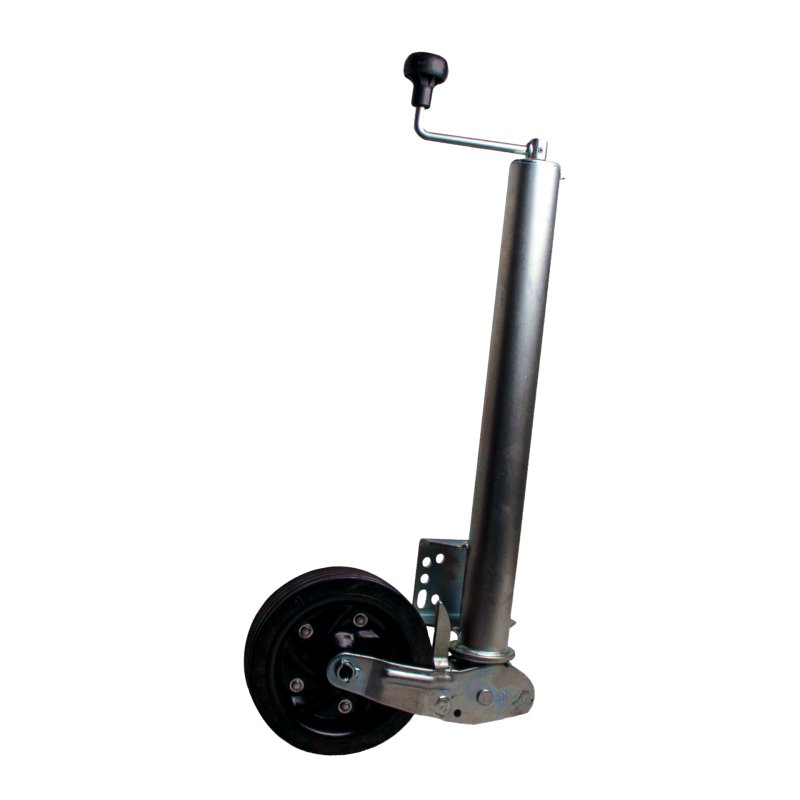 support wheel can be folded automatically Ø60mm 200x54mm steel wheel powder coat, black