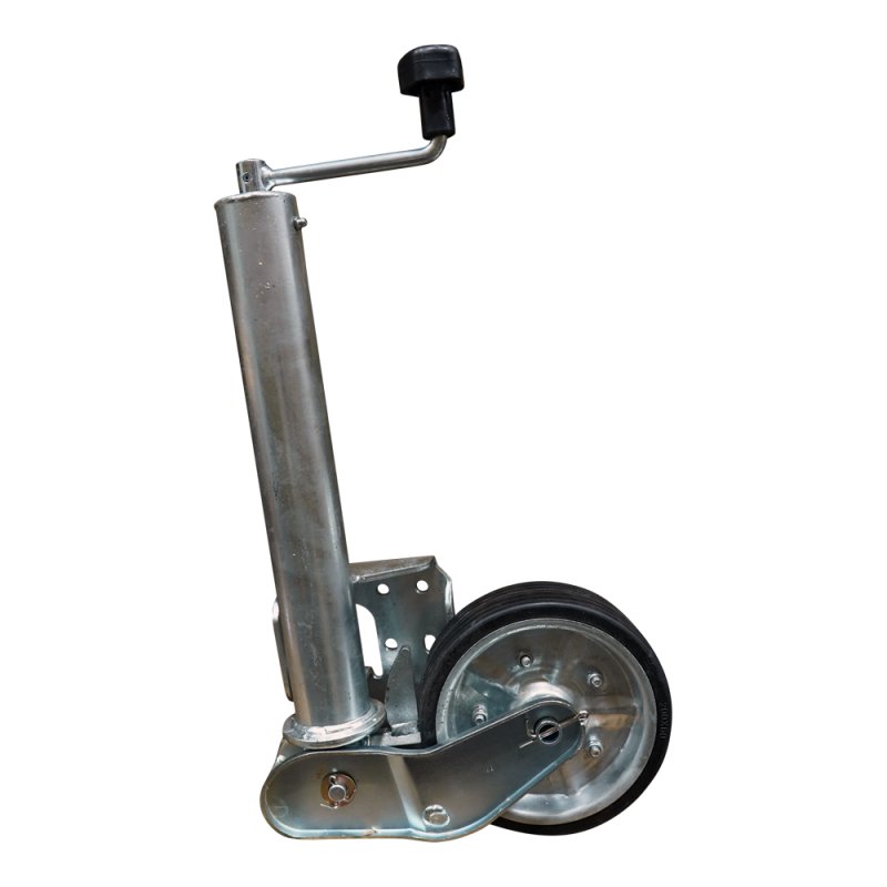 Stützrad automatisch klappbar Ø60mm 200x60mm Stahlrad