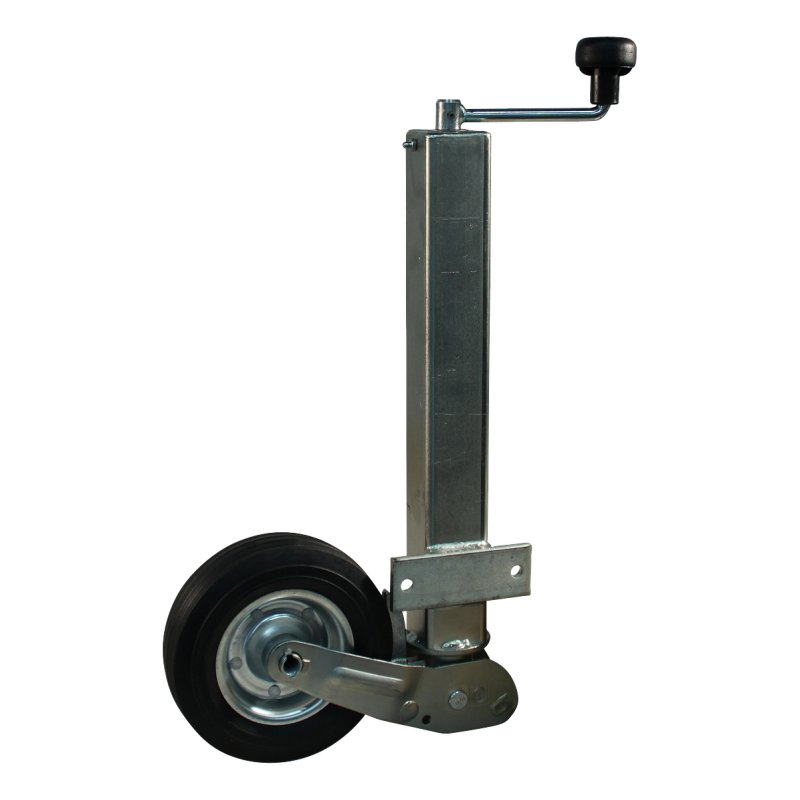 roue jockey escamotable ⧄60mm Ø200x60mm jante en acier