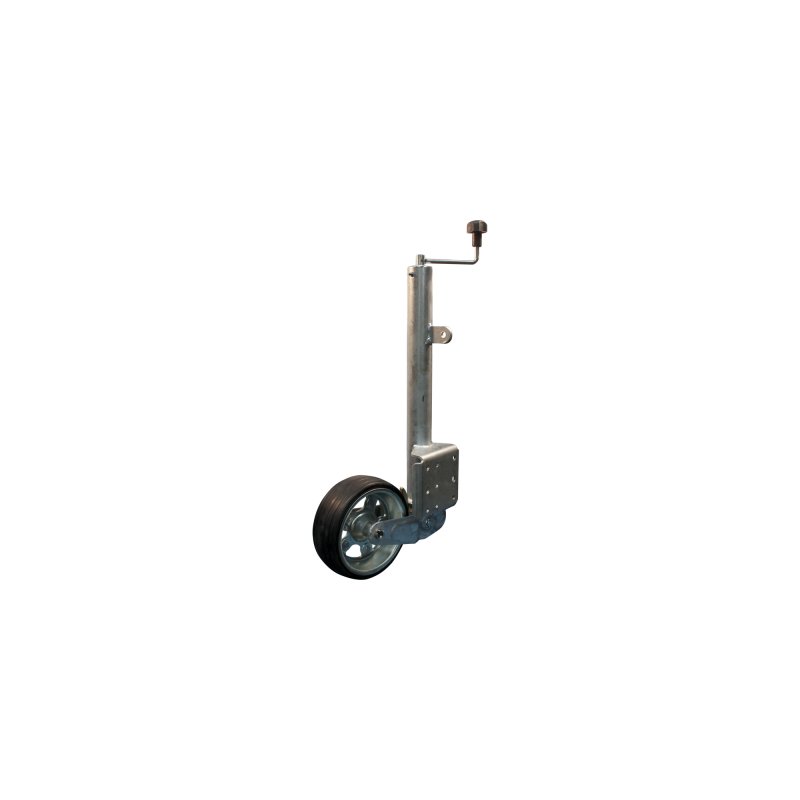 steunwiel automatisch opklapbaar Ø60mm Ø230x80mm stalen velg