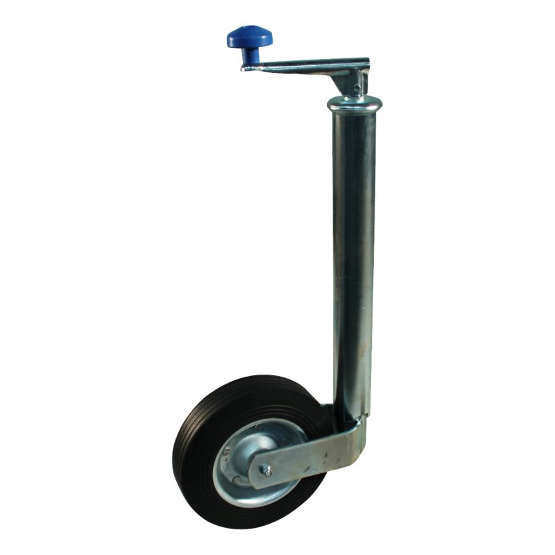 roue jockey Ø48mm 200x50mm jante en acier