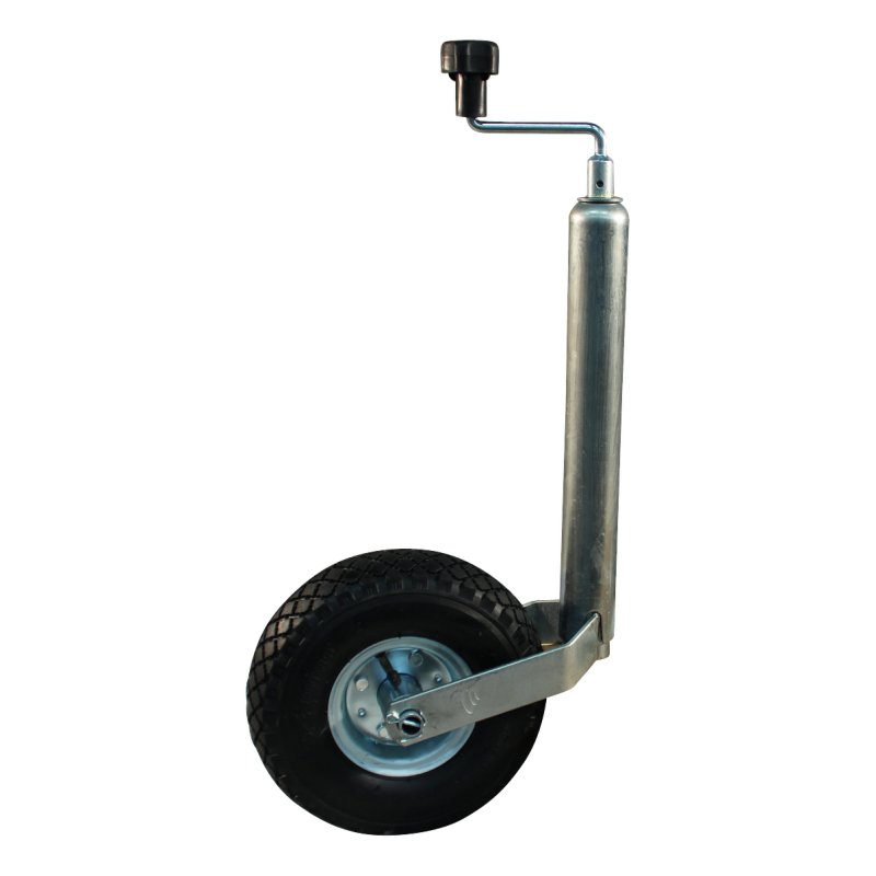 roue jockey Ø48mm 260x85/3.00-4mm pneu avec jante en acier