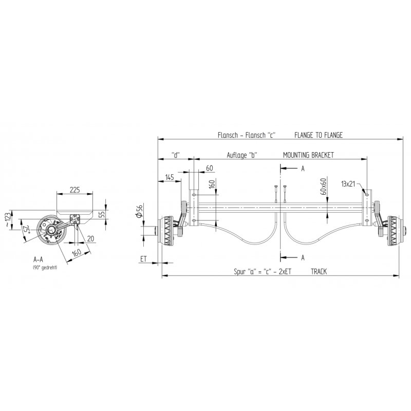 VGB7-L 750kg 1250mm 25°