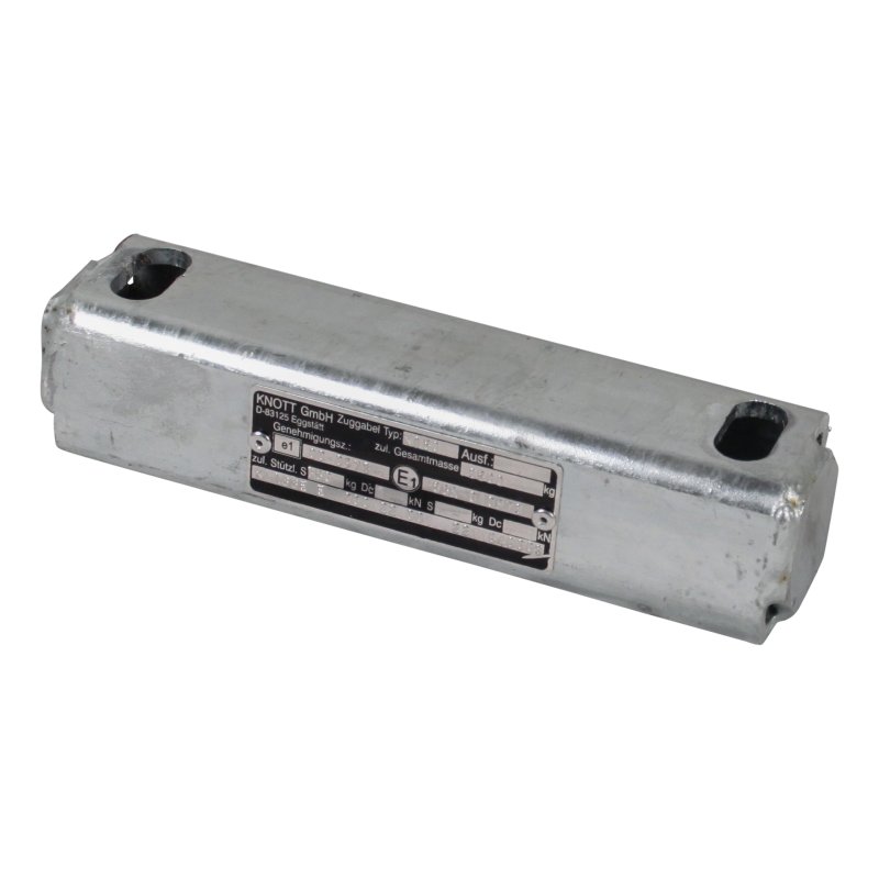 Adapterplatte KA50 Auflaufeinrichtung 166mm 50mm