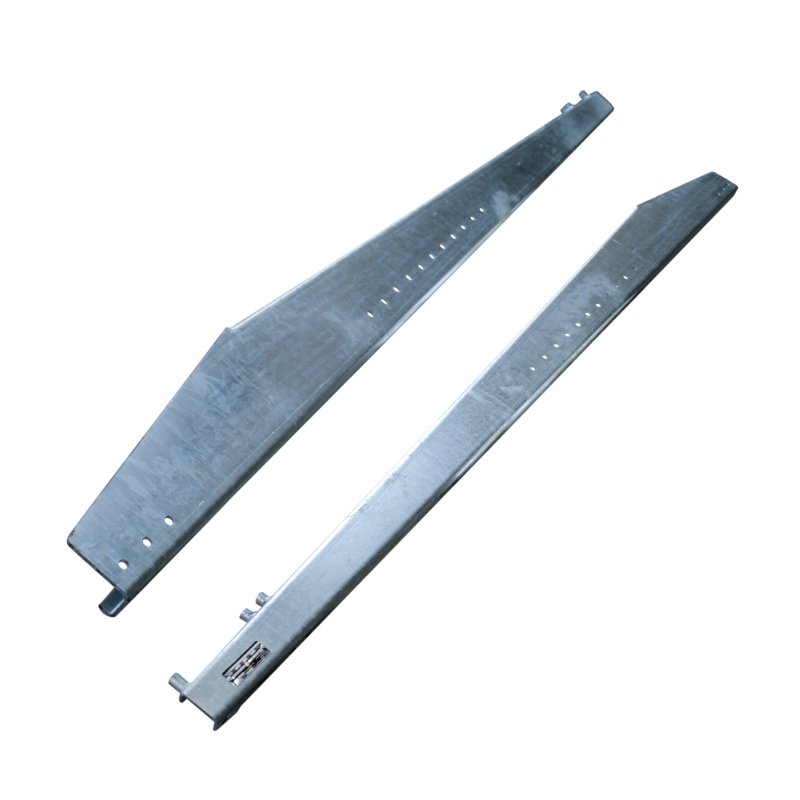 jambe de timon Ã gauche + Ã droite ZHL7,5A ZHL7,5A bereik 750kg 1865mm