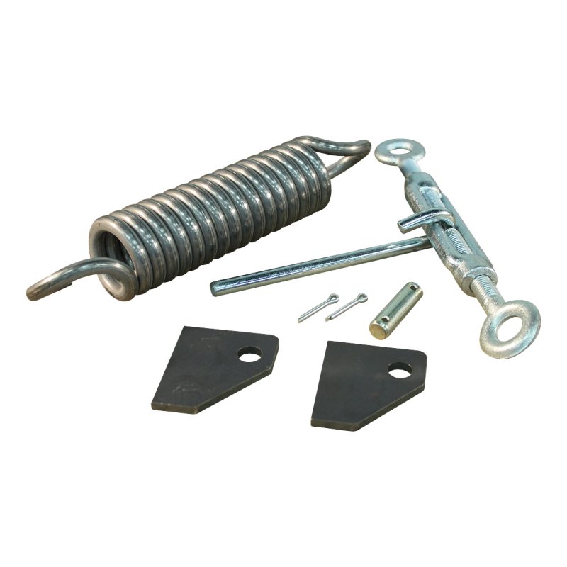 plume triangulaire Type GHE, (Trek) Grau, mechanisch, verend, verzinkt