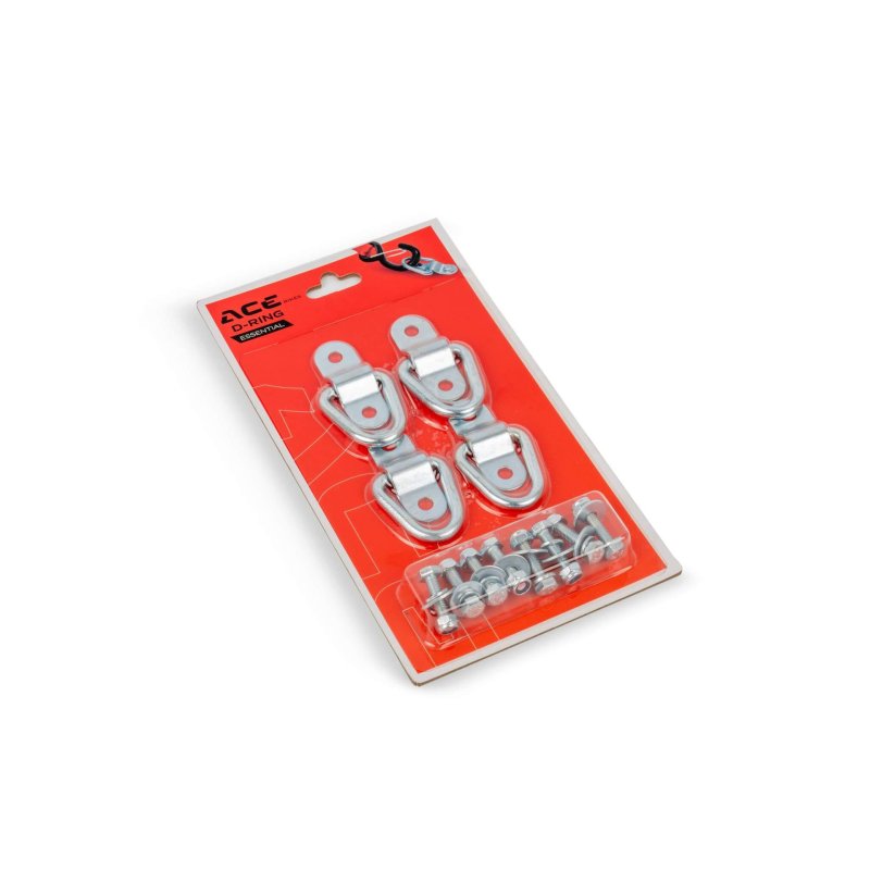 D-ring Essential galvanisé (argent)