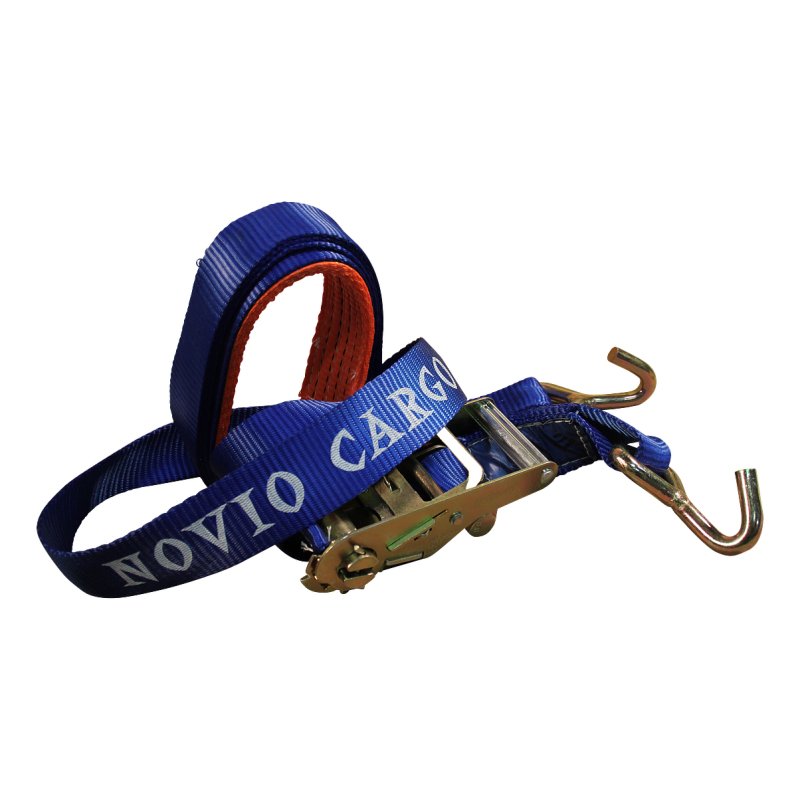 sangle d'arrimage pour transporteur de voiture, model par-dessus bleu/orange 50mm 3900mm polyester