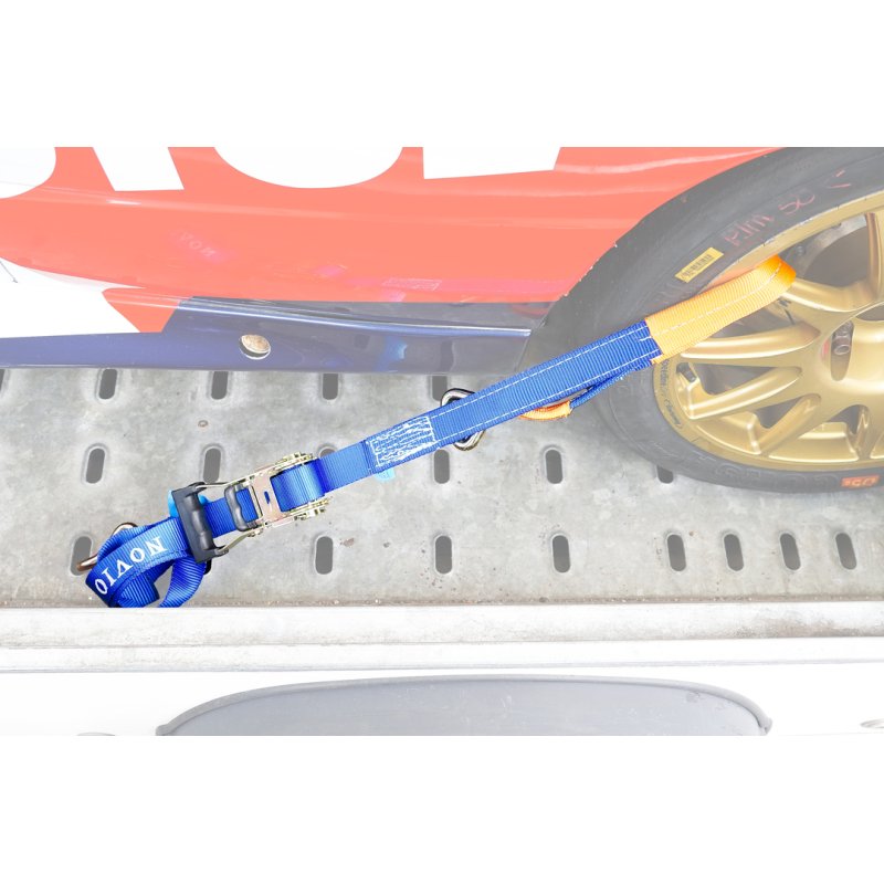 spanband voor autotransporter met lus voor aluminium velg 35mm x 1500mm polyester