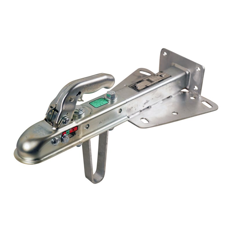 tôle à bord rabattu avec tête d'attelage KZE 7,5