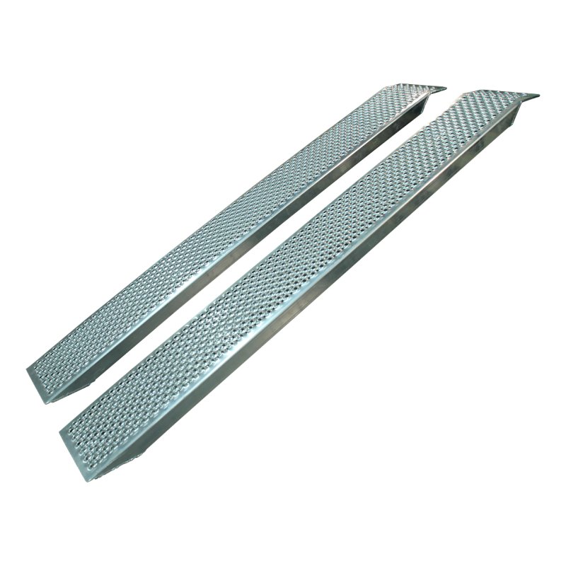 Verladerampen / Satz gerade Aluminium 2500mm x 260mm Endkopf(L standard)