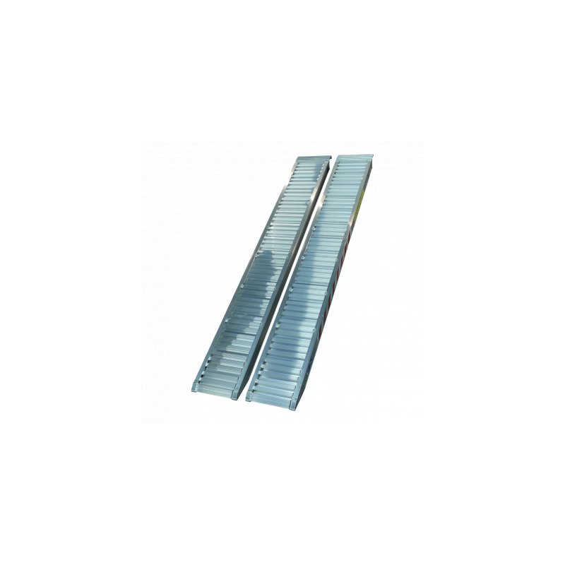 loading ramp / pair straight aluminum 2500mm x 360mm head (L standard)
