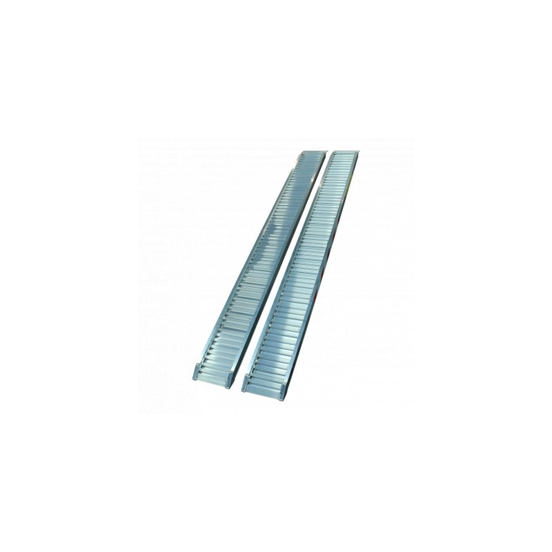 loading ramp / pair straight aluminum 3000mm x 300mm head (L standard)