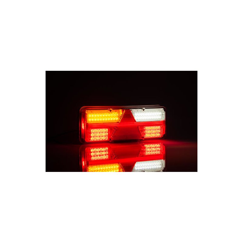 rear lamp LED 7 PINs AMP connector left 9/36V Lavaflow