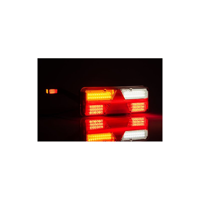 feu arrière LED connecteur AMP 7 PIN gauche 9/36V Lavaflow