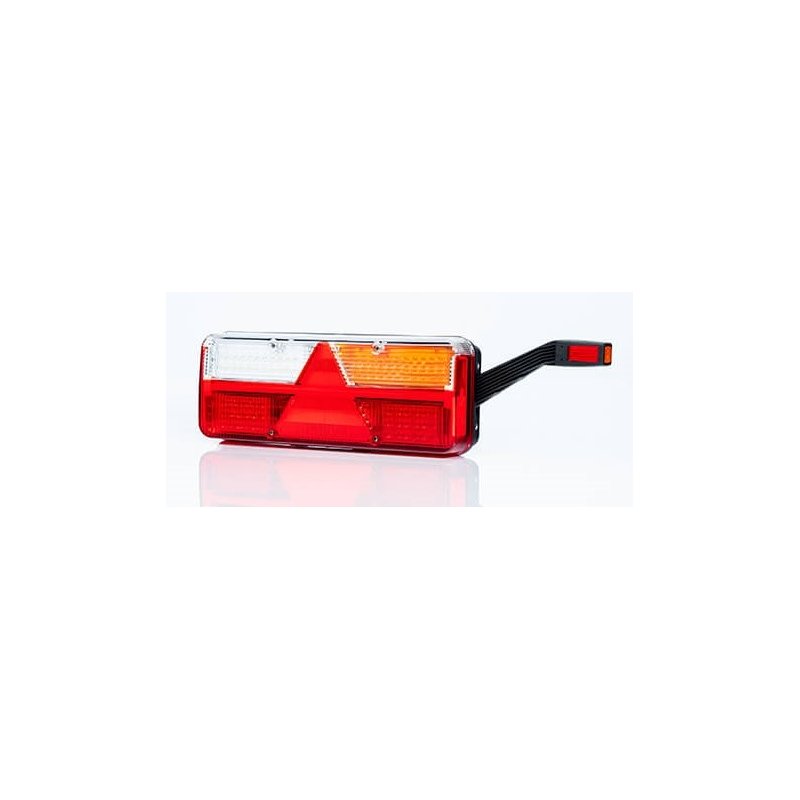 feu arrière LED connecteur AMP 7 PIN droit 9/36V Lavaflow