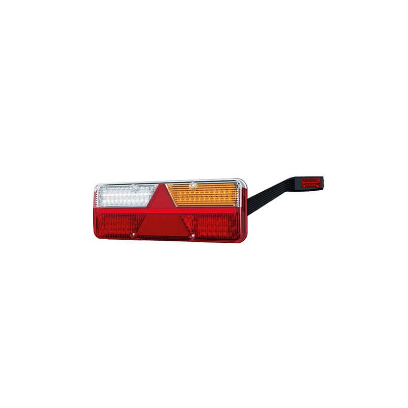 feu arrière LED connecteur AMP 7 PIN droit 9/36V Lavaflow