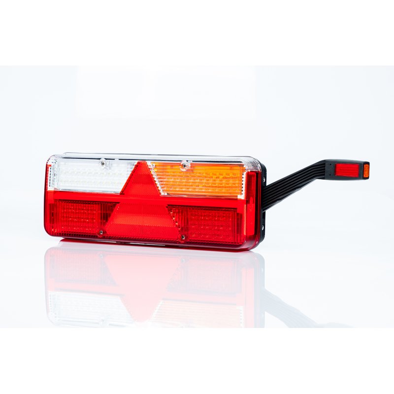 feu arrière LED connecteur AMP 7 PIN droit 9/36V Lavaflow