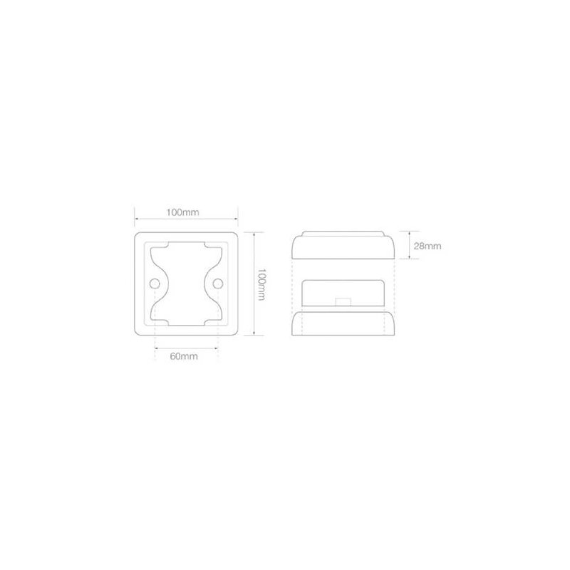 achterlicht LED kabel universeel 12/24V