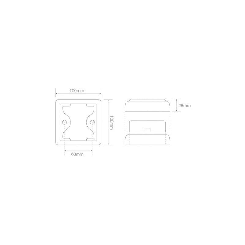 feu arrière LED câble universel 12/24V