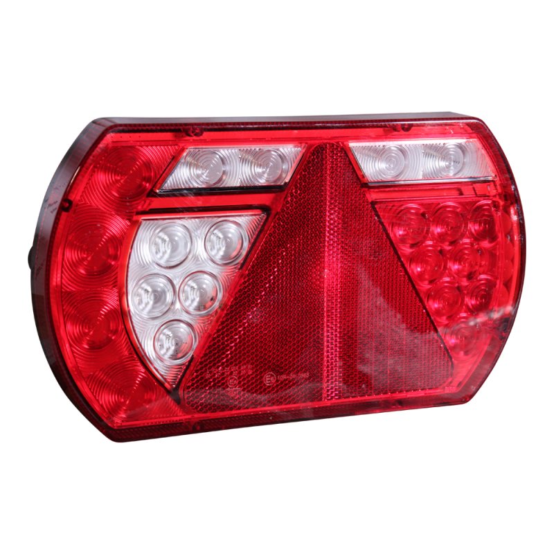 LED rear light with smart resistor LED 5 PINs bayonet left 12 V