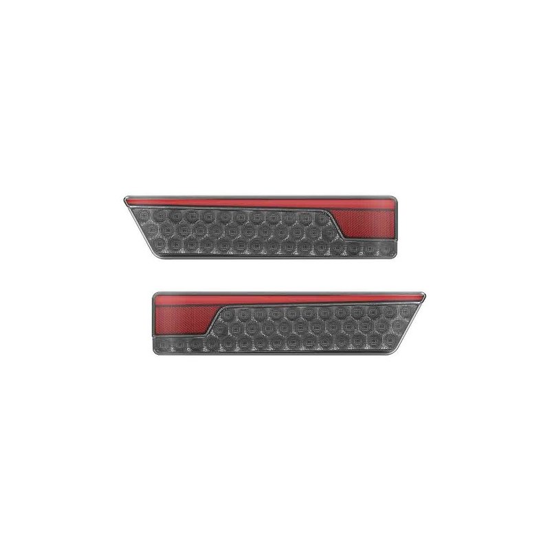 lamp set rear lamp LED Cable universal left/right 12/24 V IP67