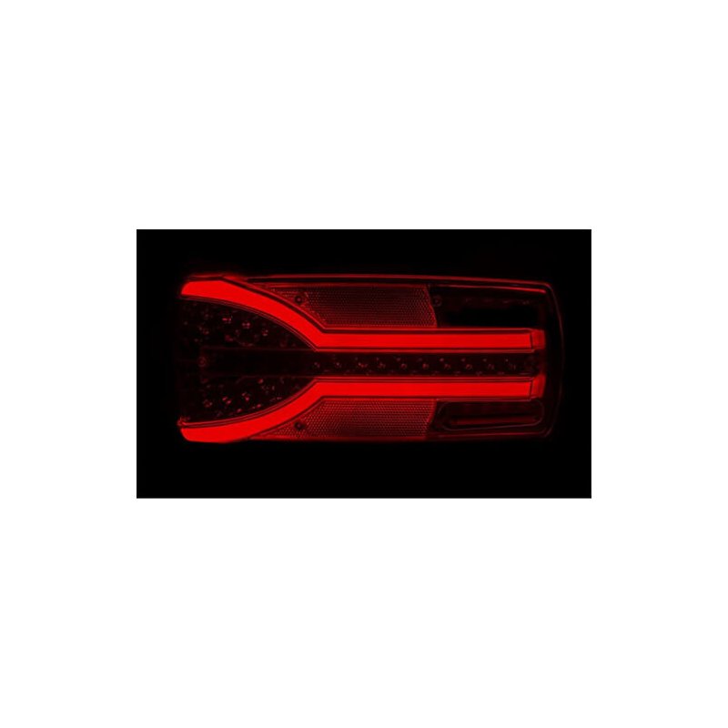 feu arrière LED câble droit droit 12/24V Lavaflow