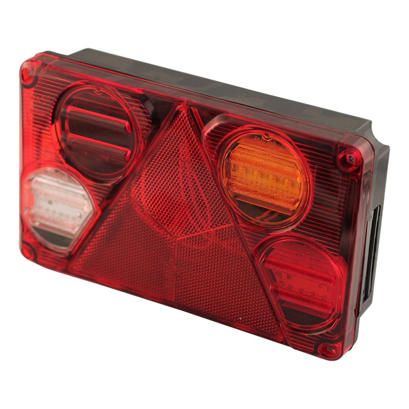 achterlicht LED 5 PIN's bajonet 395 , LED 12V - 24V , rechts 12/24 V