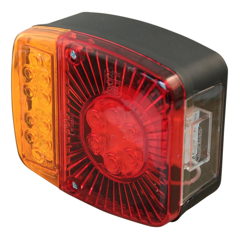 feu arrière LED baïonnette à 5 pôles 475 , LED 12V - 24V , universel 12/24 V