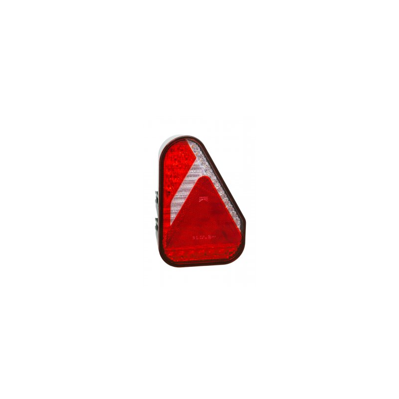 feu arrière LED 0.8m câbll 7 x 1mm² 5p baïonnette vert Earpoint LED 12-24V droit 12/24 V