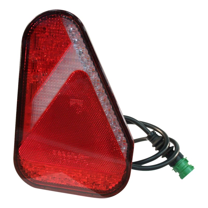 rear lamp LED LED 0.8m cable 7 x 1mm² 8p bayonet green Earpoint LED 12-24V right