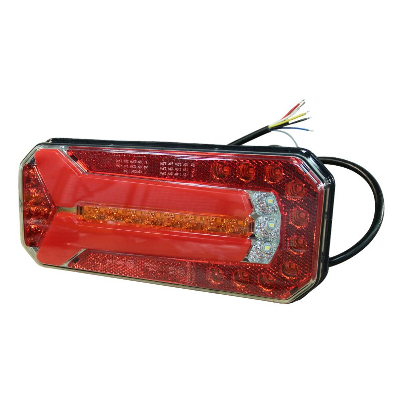 Rückleuchte LED Kabel universal 12/24V