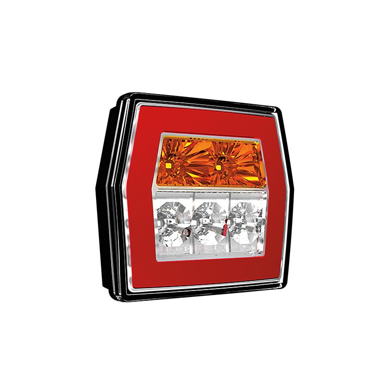 Rückleuchte LED 5 PINs Bajonett universal links und rechts anwendbar 12/24 V Lavaflow