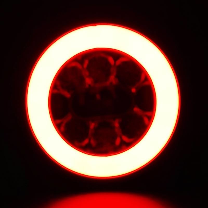 Rückleuchte LED 5 PINs Bajonett universal links und rechts anwendbar 12/24V Lavaflow