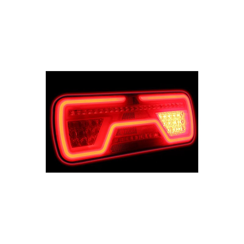 feu arrière LED baïonnette à 8 pôles gauche gauche 12/24V Lavaflow