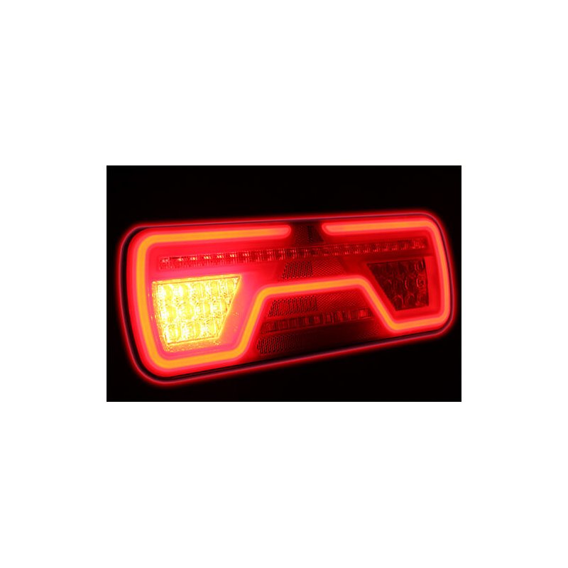 feu arrière LED baïonnette à 8 pôles gauche gauche 12/24V Lavaflow