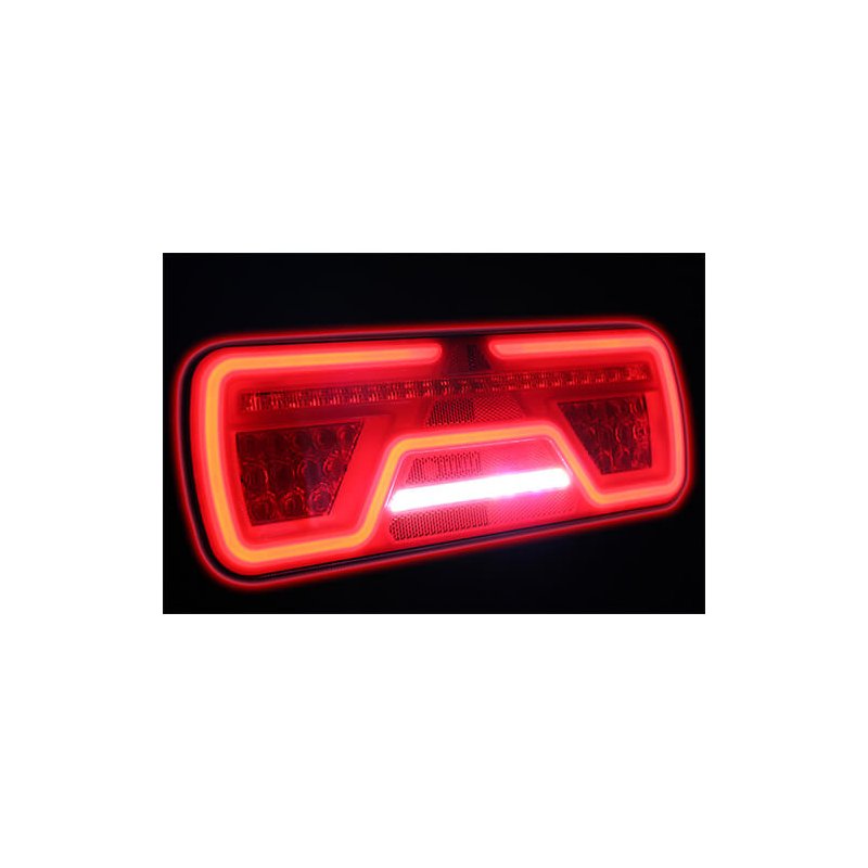 feu arrière LED câble gauche gauche 12/24V Lavaflow